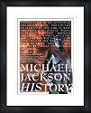 MICHAEL JACKSON History - Framed Original Advert