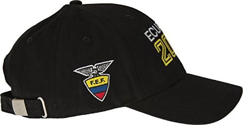 GORRAS / BASEBALL Hat , Federacion Ecuatoriana De Futbol, FEF, Black