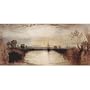 Joseph Mallord William Turner (Evening Landscape, probably the channel of Chichester) Art Poster Print - 13x19