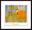 Art Poster Wood Framed Print - Van Goghs Bedroom - Artist: Vincent van Gogh- Poster Size: 18 X 23