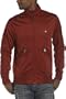 Akademiks Men's Cobra Track Jacket,Claret,XX-Large