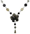 Necklace - N219 - Glass Flower