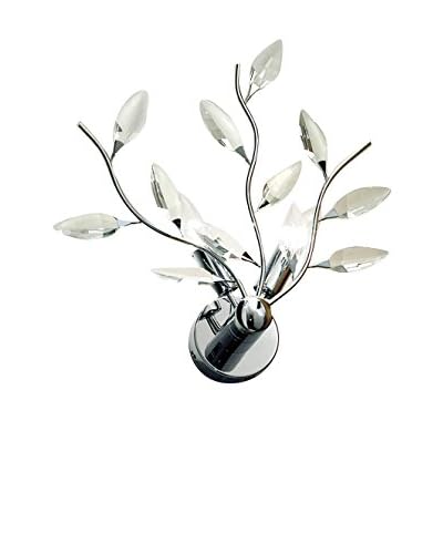 Leucos Lampada Da Parete Astree P2 Cromo/Cristallo