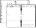 House of Doolittle Academic Weekly Planner 5 x 8 Inch 13 Months August 2010 to August 2011 Black Assignment Book for Students, Recycled (HOD27502)
