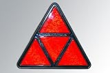 Produkt-Bild: EAL Dreieck Reflektor, 4-teilig, rot, zum Schrauben