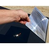 7" x 10" PREMIUM GRADE Fresnel Lens PAGE Magnifier -- Fire Starter • Solar Oven • DIY Projection TV PLANS by Cz Garden Supply (5 pack)