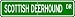 Scottish Deerhound STREET SIGN ~ High Quality Aluminum ~ Dog Lover