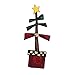 ID 8174A Charlie Brown Christmas Tree Patch Plant Embroidered Iron On Applique