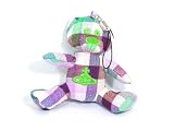 ヴィヴィアン ウエストウッド くまさんストラップ 4376-ECOPELLE TARTAN BERDEの画像