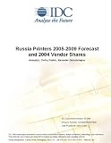 Review IDC Research  / Russia Printers 2005-2009 Forecast and 2004 Vendor Shares