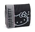 Hello Kitty Messenger / Shoulder Bag - Black / Grey