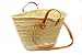 Market Basket with Four Leather Straps