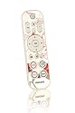 Philips SRU 4002 X/10 2-in-1 Universal-Fernbedienung für TV und STB (Zapper-Funktion, 150 TV-Kanal Icon inklusive) weiß/rot