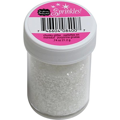 Sprinkles! chunky glitter by stephanie barnard, clear
