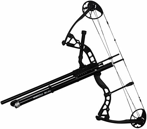 Airow Gun .50 Caliber Paintball Kit w/ Diamond Infinite Edge Bow - Black - Left Hand