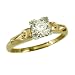 14K Antique Diamond Engagement Ring, circa 1930s