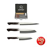Iron Chef 3 Piece Cutlery Set w/traveling case - Home and Garden ></a></td></tr>
<tr><td><h1><a rel=