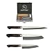 Iron Chef 3 Piece Cutlery Set w/traveling case - Home and Garden > Kitchen > Cutlery