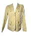 Michael KORS Womens Blazer Cotton Zipper Blazer Size 8