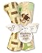 Trend Lab 4 Pack Burp, Jungle Jam Sage