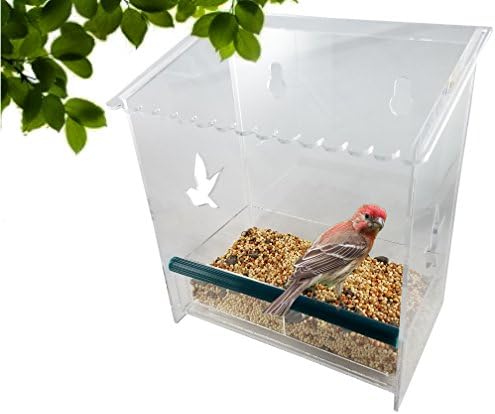 The Best Window Bird Feeder. Removable Tray. Crystal Clear, Modern Design. Effortless Bird Watching. For Bird Lovers, Kids &amp; Pets. View Beautiful Birds Up Close At Your Windows. Great Gift Idea!