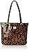 Anne Klein Perfect Tote Small Shoulder Bag, Brown Multi/Black, One Size