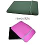 GAGS Acer Aspire One Reversible Neoprene Sleeve / Case / Pouch in PINK and GREY 8.9" 9"