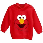 Sesame Street Elmo Red Hooded Sweatshirt - Toddler