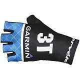 Castelli 2011 Men's Garmin-Cervelo Aero Race Cycling Gloves - V3507 (Black - M)