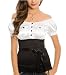 G by GUESS Roxana Smocked Top, MULTIPLE COLORS (S)