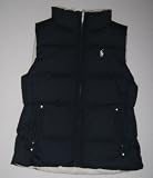 Polo By Ralph Lauren Girls Reversible Down Vest w/ Polo Pony