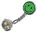 Produkt-Bild: Schwesternuhr Smiley mit Clip gr&uuml;n 1 St&uuml;ck Krankenschwesteruhr Kitteluhr Damenuhr Herrenuhr Original Tiga-Med Qualit&auml;t
