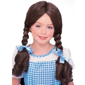 Rubie's Girls Wizard Of Oz Dorothy Wig Costume Accessory