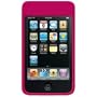 Amzer Rubberized Snap-On Crystal Hard Case for iPod touch 2G, 3G (Pink)