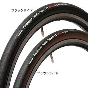 【クリックで詳細表示】パナレーサー ミニッツタフPT(WO)20×1-1/8(451) ブラウン(8W2081-MNT2-T)