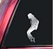 Michael Jackson Silhouette Vinyl Decal Sticker - Shiny Chrome