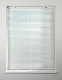 White - Matt Aluminium Venetian Blind / Blinds - 75x160cm