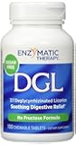 DGL-FF (No Sugar Or Fructose) Enzymatic Therapy Inc. 100 Chewable