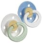 First Essentials Soft Center Silicone Pacifier, 2 Pack, Colors May Vary