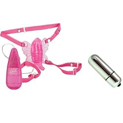 California Exotics / Swedish Erotica Venus Butterfly Pink Multi-Speed Vibrator Adult Sex Toy Kit
