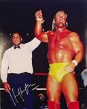 Hulk Hogan Autographed 16x20 Photo With Muhammad Ali