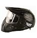 JT Carnivore QLS Paintball Mask Full Headshield - Black
