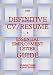 THE DEFINITIVE CV/RESUME & ESSENTIAL EMPLOYMENT LETTER GUIDE