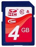 Team SDHC�J�[�h 4GB Class10�i2�Z�b�g�j10�N�ۏ�