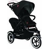 phil&teds Navigator Buggy with Second Seat, Black (Discontinued by Manufacturer)
