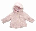 Baby Girls Winter Coat with Hood in Pink (1 year old)