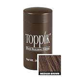 Toppik All Natural Organic Keratin Protein Fibers Hair Thickening System Instantly Conceals Thinning Hair & Baldness! Travel .09 Oz Container in 