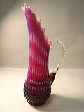 Vintage Fenton Plum Opalescent Hobnail Pitcher/Ewer Mint 1959-62