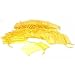 48 Drawstring Pouches Jewelry Yellow Organza Showcase Gift Bag 4"