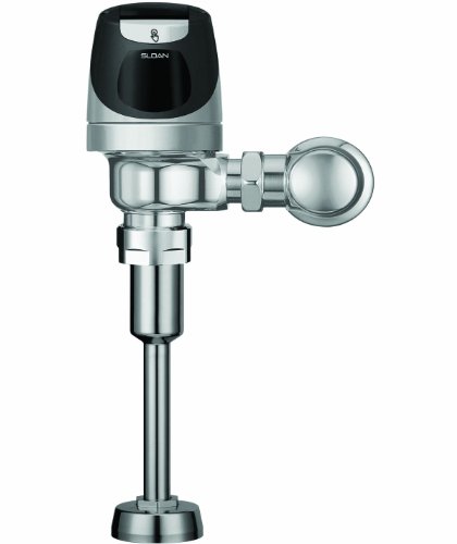 Sloan Valve SOLIS 8186-0.5 SOLIS Solar Powered Urinal Flushometer, Chrome